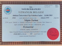 Prof. Dr. Nilgün Turhan, MD OB/GYN - IVF & Infertility